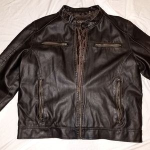 GUESS Faux Leather Jacket